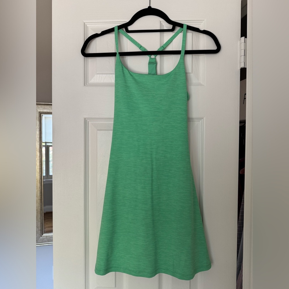 Outdoor Voices Green Racerback Exercise Dress